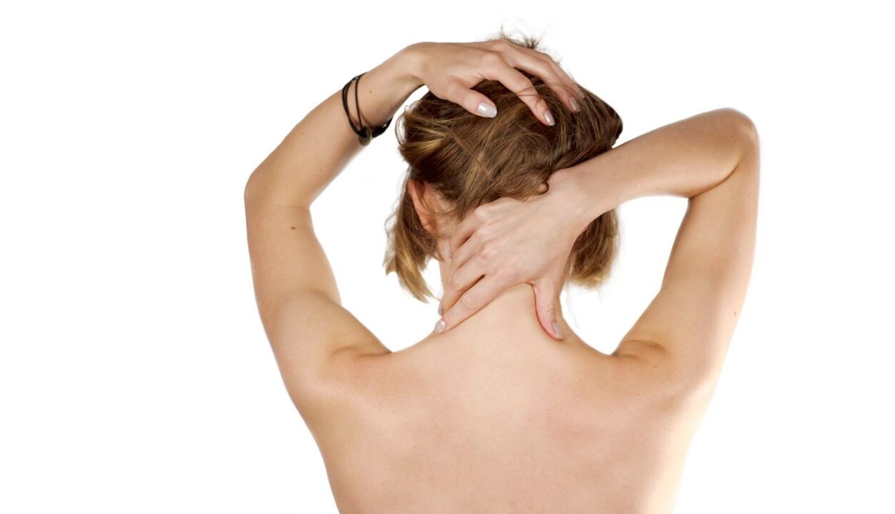 Osteokondroz için boynun kendi kendine masajı